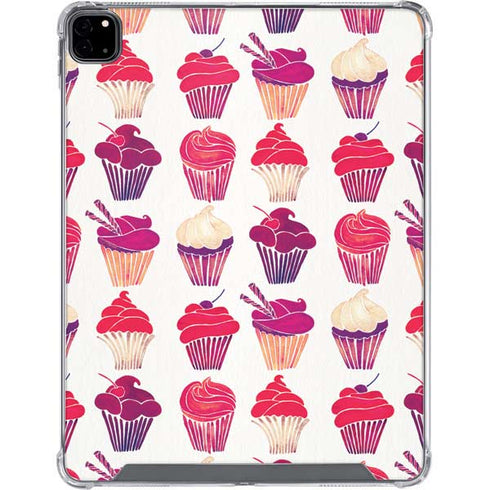 Cat Coq Cupcakes iPad Pro 12.9in (2020) Clear Case